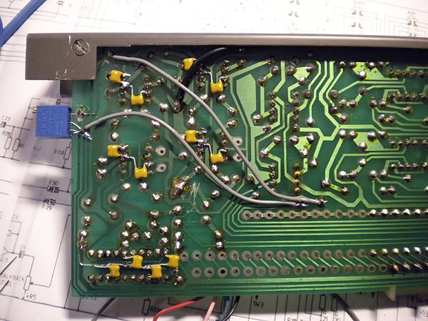 trident Series65 - zustzliche Entkopplung, Master-Insert-Disable und Balance-Ausgleich-Test Master-Fader defekt